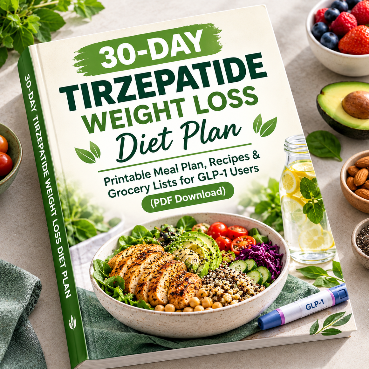 30-Day Tirzepatide Weight Loss Diet Plan
