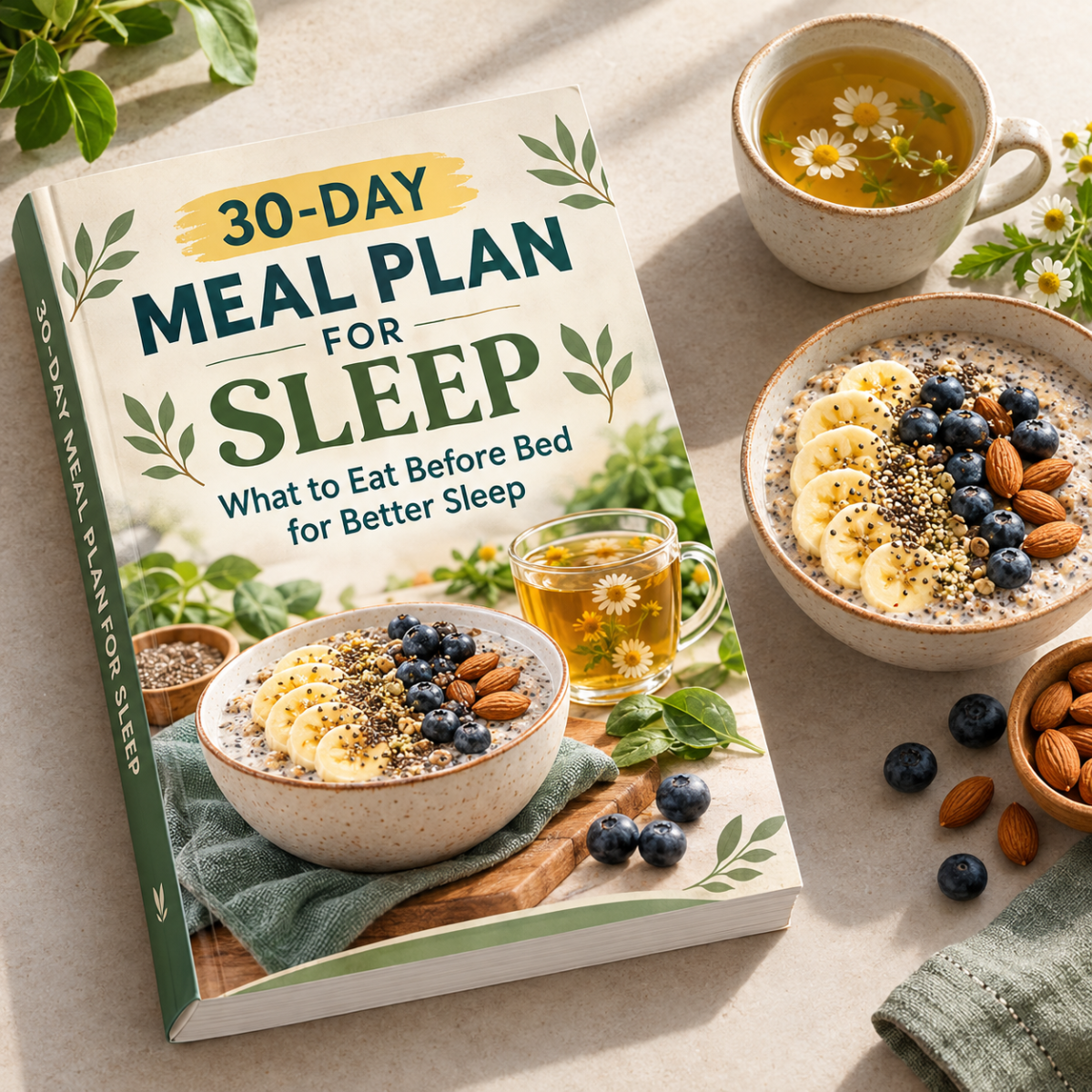 30-Day Meal Plan for Sleep: What to Eat Before Bed for Better Sleep