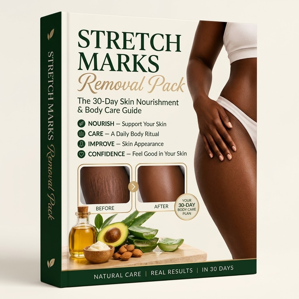 Stretch Marks Removal Pack: The 30-Day Skin Nourishment & Body Care Guide